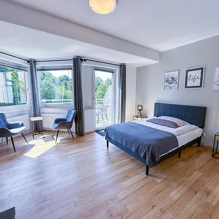 Appartement Executive Stadtwald - S-bahn Direct - 12min Messe - Barrier-free *