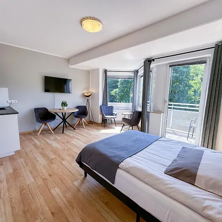 Appartement Executive Stadtwald - S-bahn Direct - 12min Messe - Barrier-free *