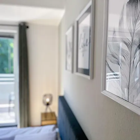 Apartament Executive Stadtwald - S-bahn Direct - 12min Messe - Barrier-free *