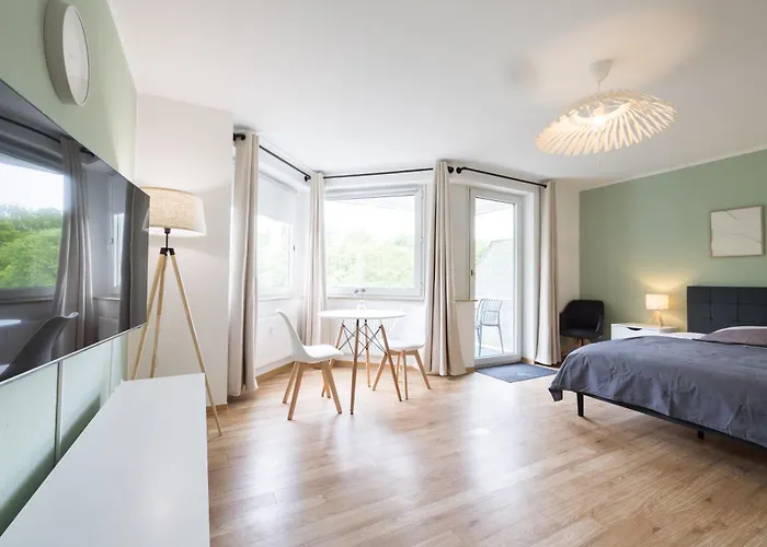 Executive Stadtwald - S-bahn Direct - 12min Messe - Barrier-free * Essen