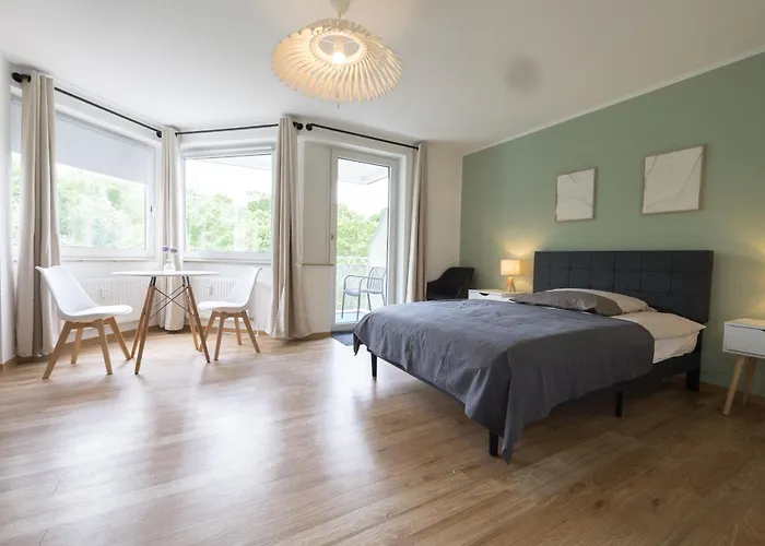 Executive Stadtwald - S-bahn Direct - 12min Messe - Barrier-free * Essen