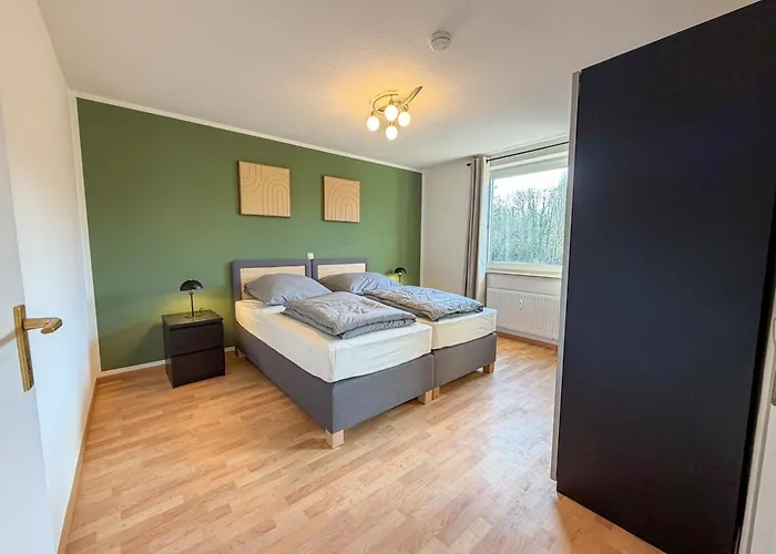 Executive Stadtwald - S-bahn Direct - 12min Messe - Barrier-free Apartmán Essen