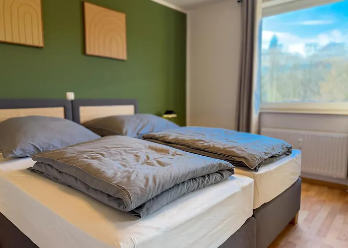 Executive Stadtwald - S-bahn Direct - 12min Messe - Barrier-free Appartement *