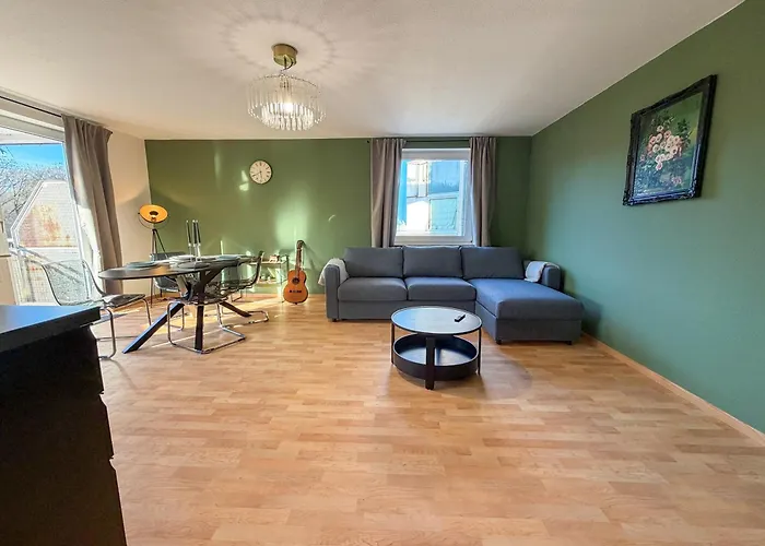 Apartmán Executive Stadtwald - S-bahn Direct - 12min Messe - Barrier-free