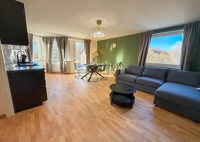 Apartmán Executive Stadtwald - S-bahn Direct - 12min Messe - Barrier-free *