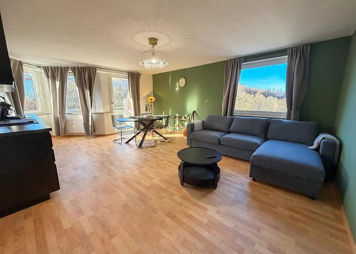 Executive Stadtwald - S-bahn Direct - 12min Messe - Barrier-free Apartmán Essen