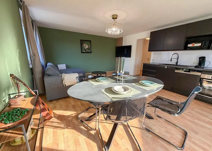 Apartmán Executive Stadtwald - S-bahn Direct - 12min Messe - Barrier-free *